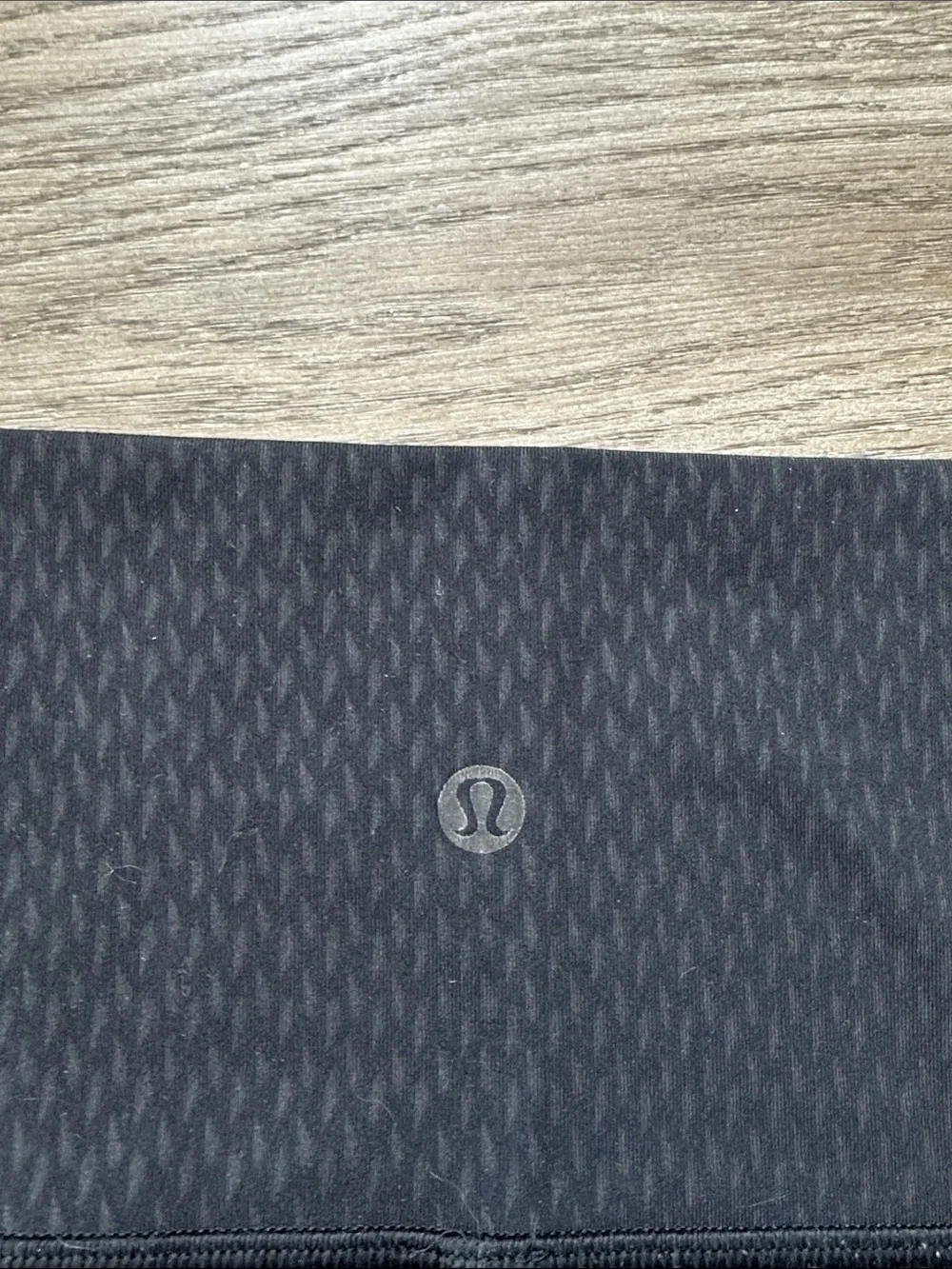 lululemon athletica Black Textured High-Waist Leggings